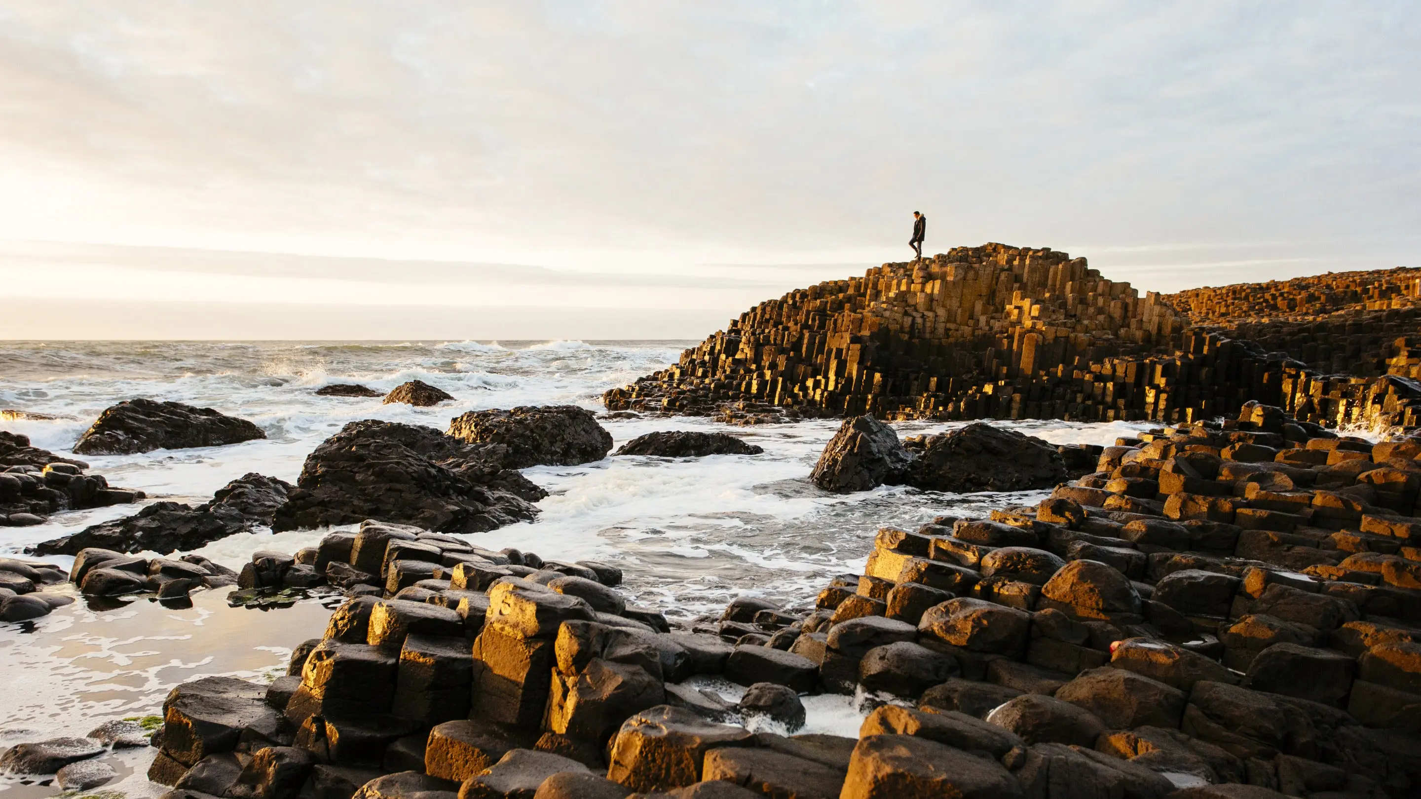 Giant's Causeway basalt columns